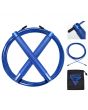 RDX C4 ADJUSTABLE SKIPPING JUMP ROPE/Blu-2